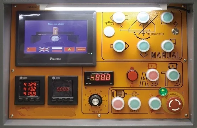 multi-blades block cutters Control Panel multi-blades block cutters Control Panel